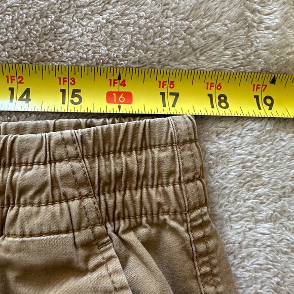 OLD NAVY | Tan Pull-On Cotton Jogger Shorts Elastic-Drawstring Waist | Men's L - Picture 7 of 9